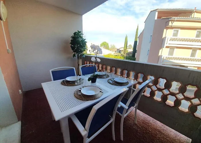 Le Familial - T3 Piscine, Climatisation&balcon *